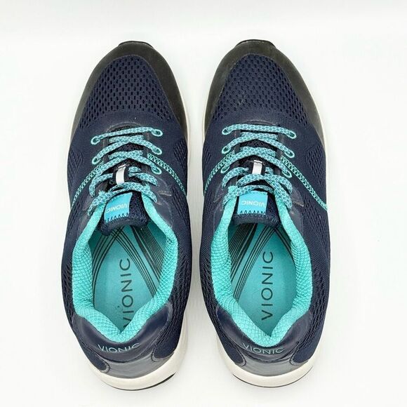 Vionic Action 335 Emerald Navy comfort shoes - Women’s US 7.5 Wide - Picture 9 of 10